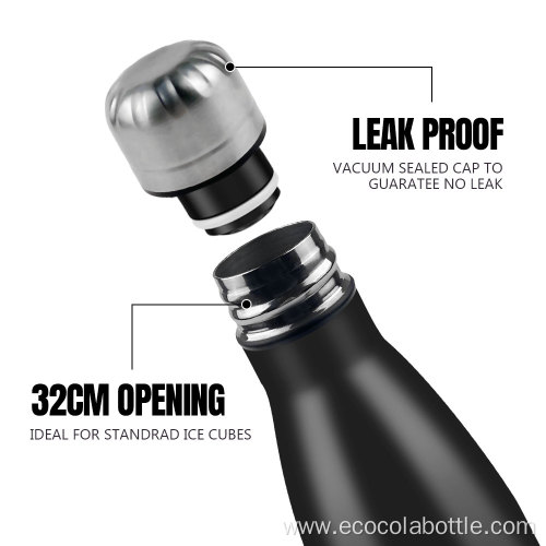 500mL Stainless Steel Solid Color Vacuum Cola Bottle